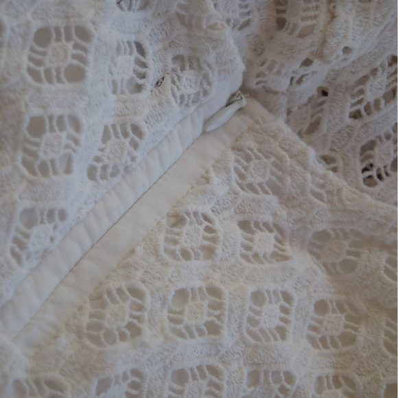 J. McLaughlin Lissa Lace Blouse White Size Small - Picture 6 of 10